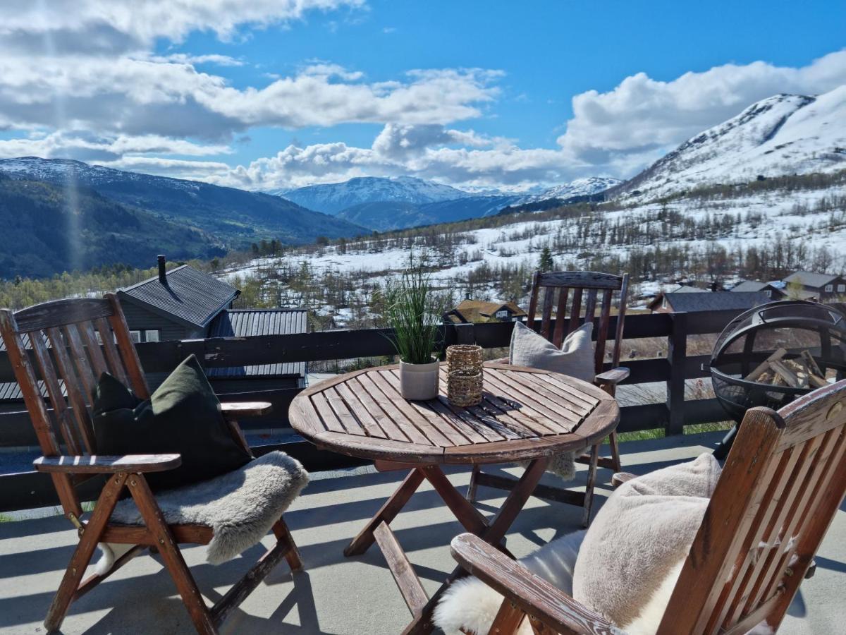 Fosskamben Panorama Sogndal Villa ภายนอก รูปภาพ